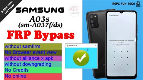 samsung a03s frp bypass | samsung a03s frp unlock no knox support android 11 no alliance apk ...