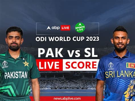 Pakistan vs Sri Lanka Score Highlights: Pakistan Beat Sri Lanka By 6 Wickets