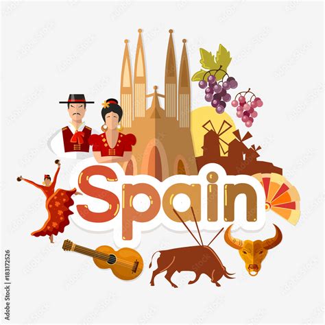 Travel to Spain. Traditions and culture, Welcome to Spain. Collection ...