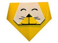 How to make a Paper Lion: Easy Origami Lion Instructions