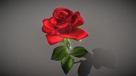 3D Rose Model - TurboSquid 2007316