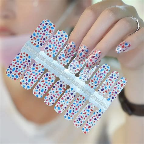 Korea Nail Art Sticker Custom Wraps Nail Art Decoration Sticker Non ...