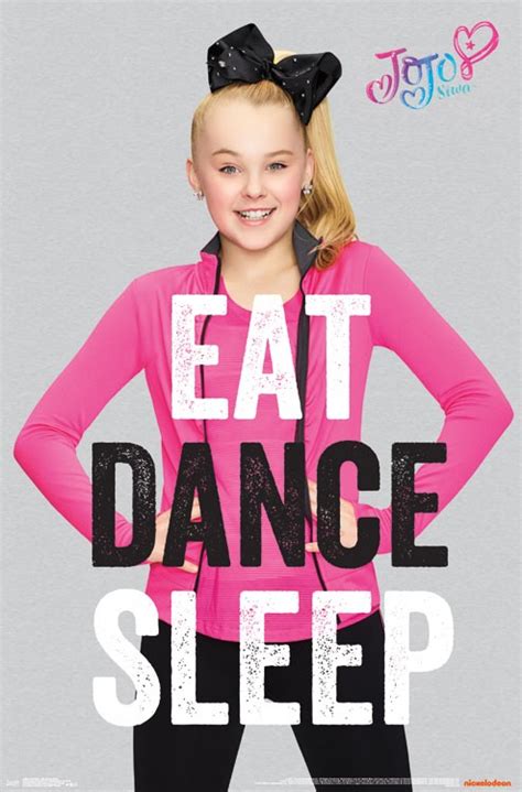 Jojo Siwa Eat Dance Sleep - Athena Posters