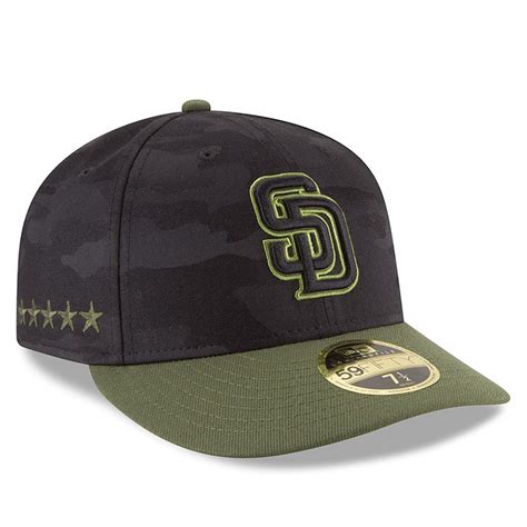 San Diego Padres New Era 2018 Memorial Day On-Field Low Profile 59FIFTY ...