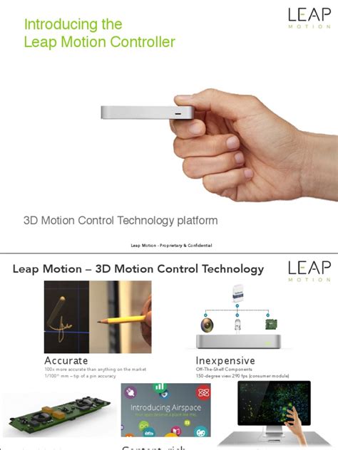 Leap Motion | PDF | Application Software | Mobile App