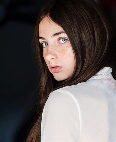 Lilly Kruk | Beautiful freckles, Beautiful girl face, Brown hair blue eyes