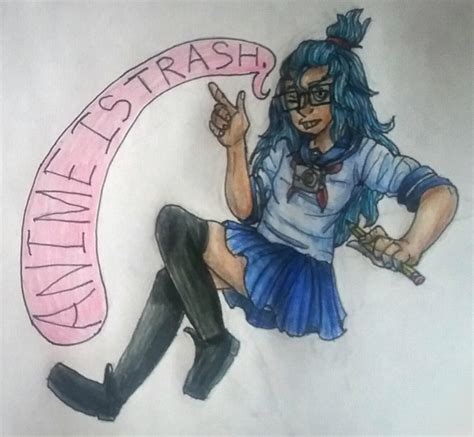 Anime is Trash by LadyAnnMajora on DeviantArt