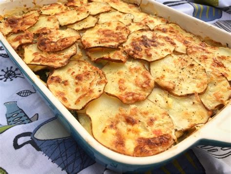 Potato, Gruyere and Spinach Dauphinoise | Foodie Quine - Edible Scottish Adventures