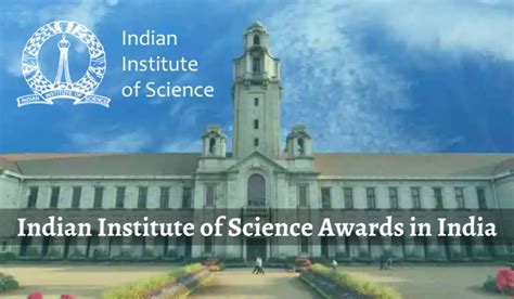 Indian Institute of Science Awards in India, 2020-2021 - Scholarship ...