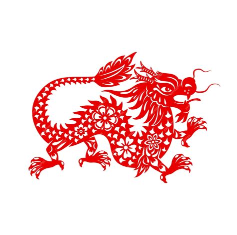 Premium Vector | Chinese lunar new year dragon, zodiac sign