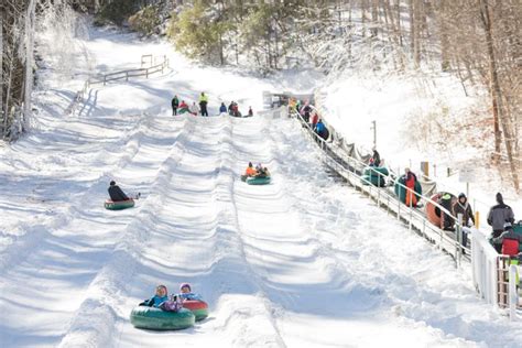 8 Snow Tubing Destinations In The South