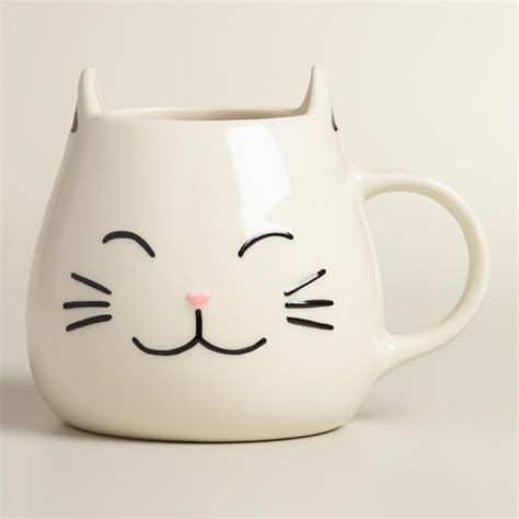 25 Adorable Home Products for the Animal Lover in Your Life | Cat mug, Mugs, Cat coffee