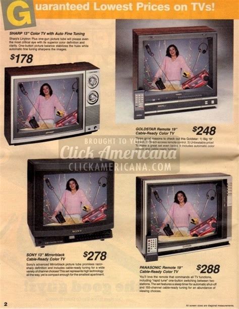 Televisions - some with remote control | 20 Absolutely Awesome Electronics From The ’80s What Is ...