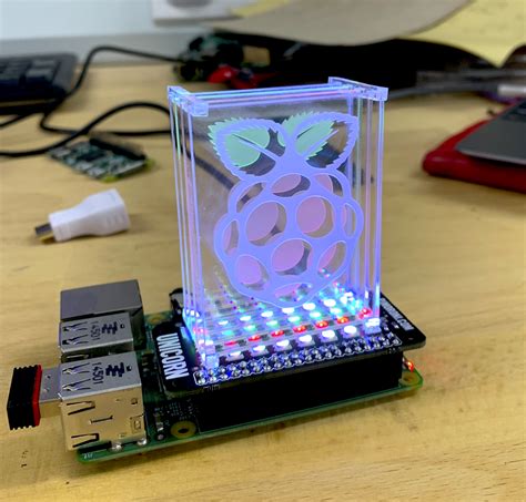 Laser-engraved Raspberry Pi hologram - Open Electronics - Open Electronics