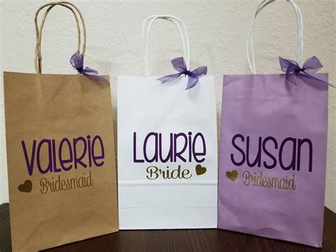 Personalized Gift Bags custom Name Gift Bag Custom Bags | Etsy