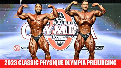 2023 Classic Physique Olympia Prejudging: CBUM VS RAMON DINO ROUND 2 - YouTube