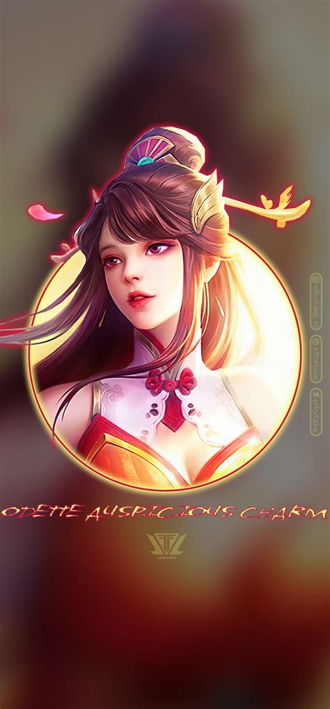 Odette Auspicious Charm - Mobile Legends Wallpaper by efforfake on ...