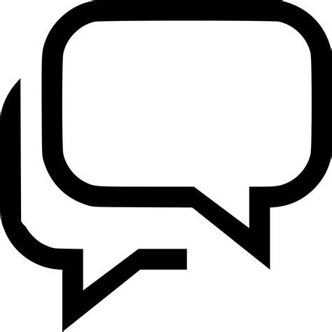 Chat Group Conversation Svg Png Icon Free Ⓒ - Transparent Conversations ...