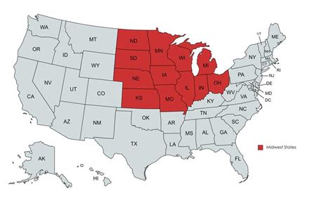 What States Make Up The Midwest Region? - What States