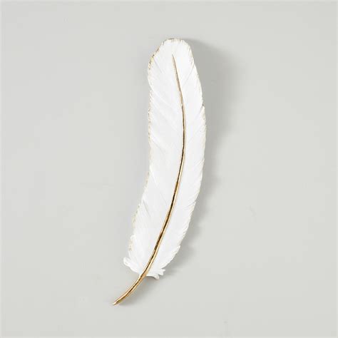 White Feather Wall Art