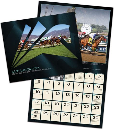 Santa Anita Race Track Calendar 2024 - Dixie Barbaraanne