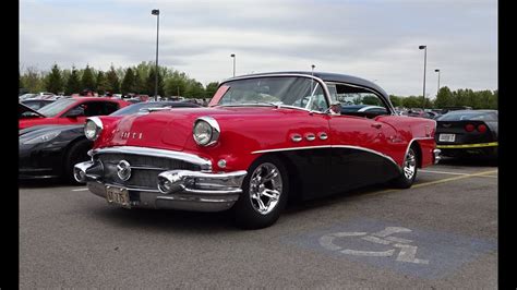 1956 Buick Special Hardtop Custom in Red with Engine Start Up on My Car ...