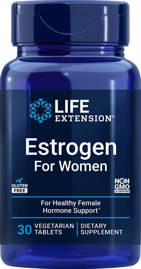 Estrogen for Women, 30 vegetarian tablets | Life Extension