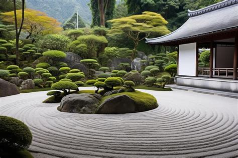 Premium AI Image | Zenith Zen Garden live wallpaper photo