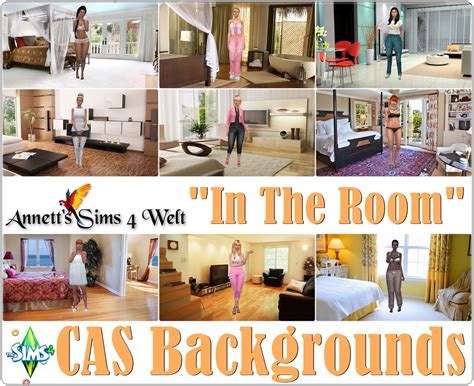 Annett's Sims 4 Welt: CAS Backgrounds "In The Room"