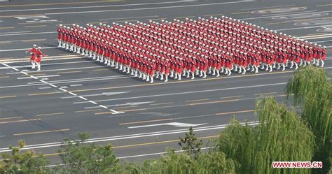 Women militia participate in China's National Day parade_70th ...