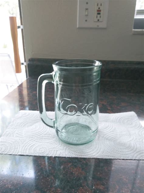 Vintage Coke Glass Mug - Etsy