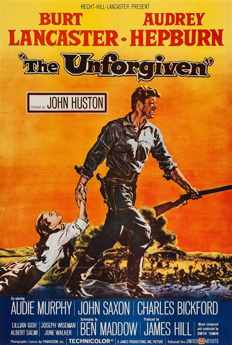 The Unforgiven (1960) - Posters — The Movie Database (TMDB)