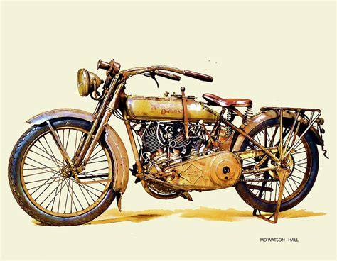 Pictures Of Vintage Harley Davidson Motorcycles - Vintage Render