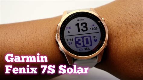 Garmin Fenix 7S Solar | Smartwatch Radar