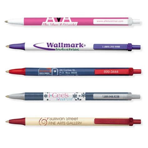 Promotional BIC Clic Stic Pens with Logo Imprints | Bulk Pens Cheap