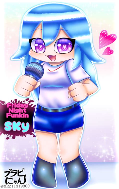 【FridayNightFunkin】SKy【FNF】 - ibisPaint