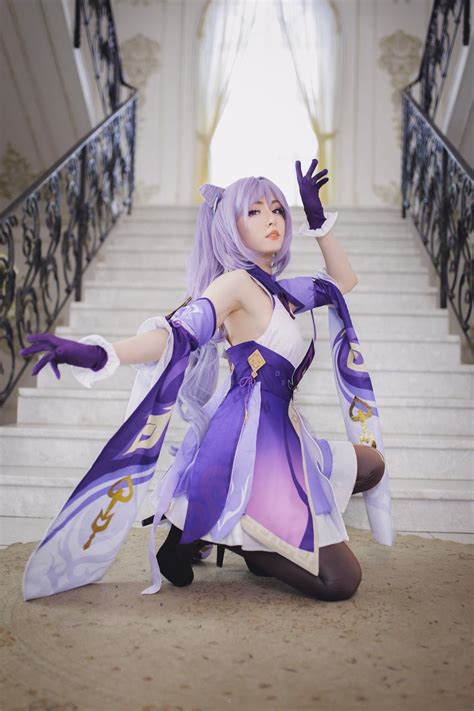 Keqing cosplay by me : r/Genshin_Impact