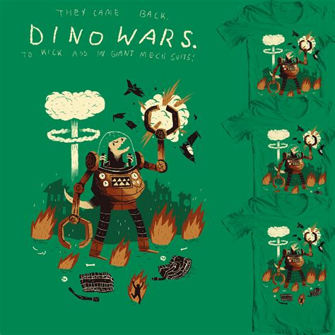 Score dino wars. by louisroskosch on Threadless