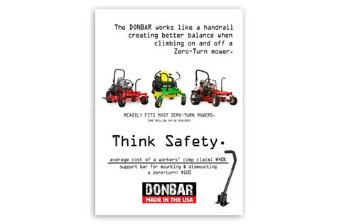 DONBAR Think Safety Poster Design – Franco Claseman