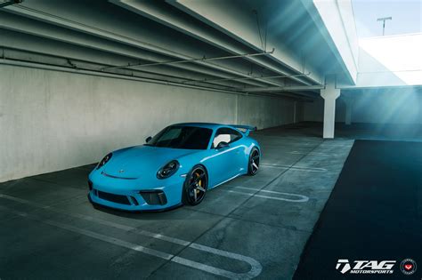 Baby Blue Porsche 911 Gets Tasteful Upgrades — CARiD.com Gallery