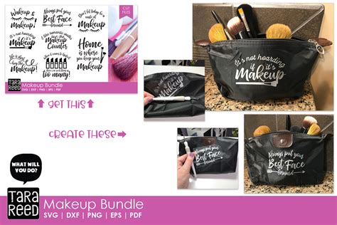 Makeup Bundle (91362) | Cut Files | Design Bundles