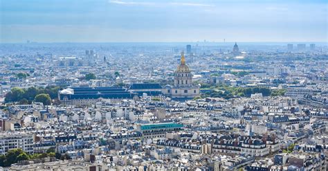 Aerial View of the Paris Cityscape · Free Stock Photo