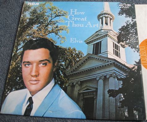 How great thou art by Elvis Presley, 1971, LP, RCA Victor - CDandLP - Ref:2404626100