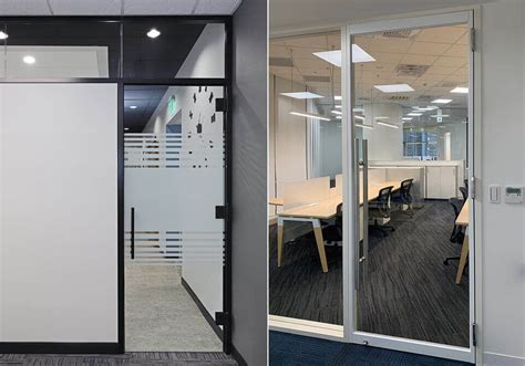 Solving Frameless Glass Doors Interior Challenge in Modern Office