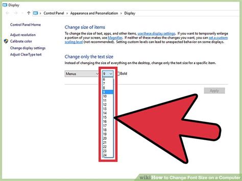 How Change Font Size On Computer Change Text Size On Webpage In Ie On ...