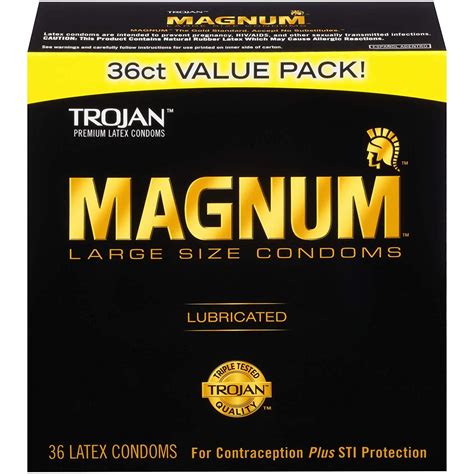 Trojan Magnum Large Size Lubricated Condoms Deals