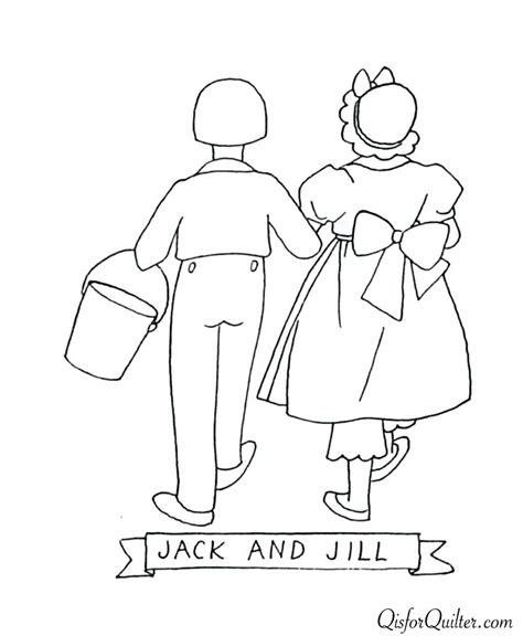 Jack And Jill Coloring Pages at GetColorings.com | Free printable colorings pages to print and color