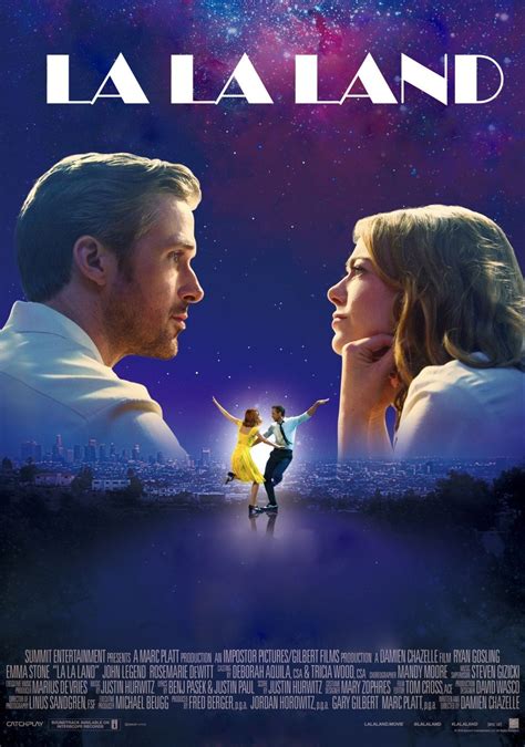 La La Land 2016 Musical Movie Emma Stone Ryan Gosling Poster, La La ...