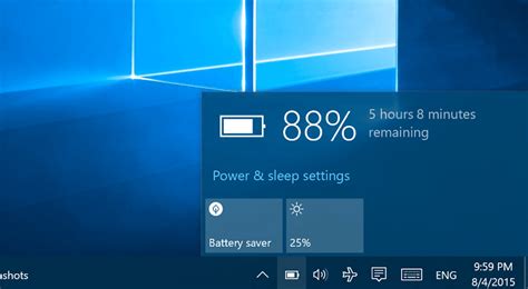 Tip: Windows 10 Has a New Battery Indicator