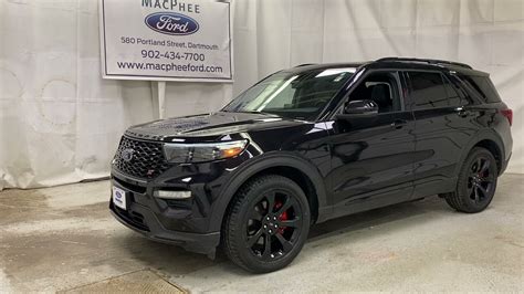 2020 Ford Explorer Xlt Black